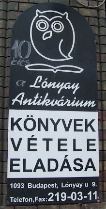 Lónyay Antikvárium